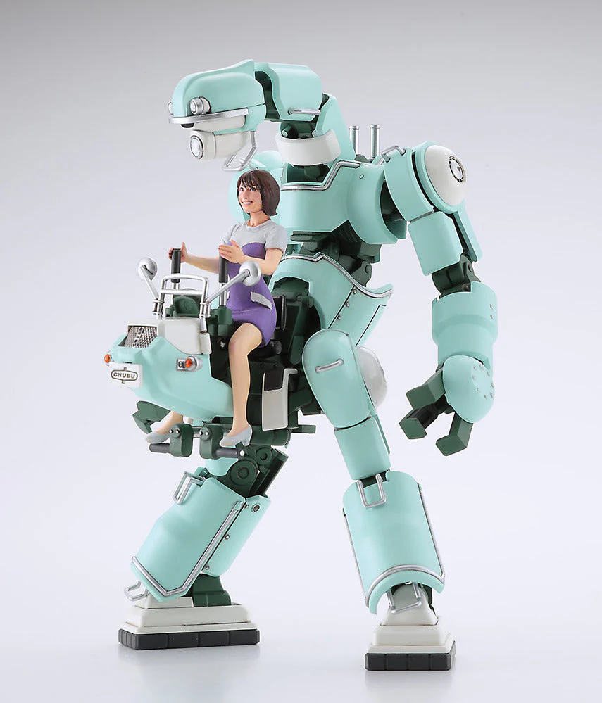 1/35 CHUBU 01 (LIGHT GREEN and GREEN) LIGHT WEIGHT MECHATROBOT 2Kits - Image 5