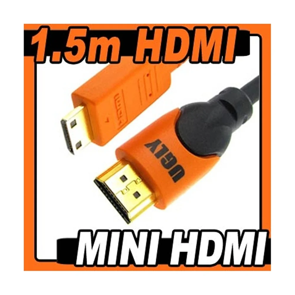 1.5m HDMI Type A to Mini HDMI Type C Cable v1.3c HD 1080p suits Digital Camera - Image 6