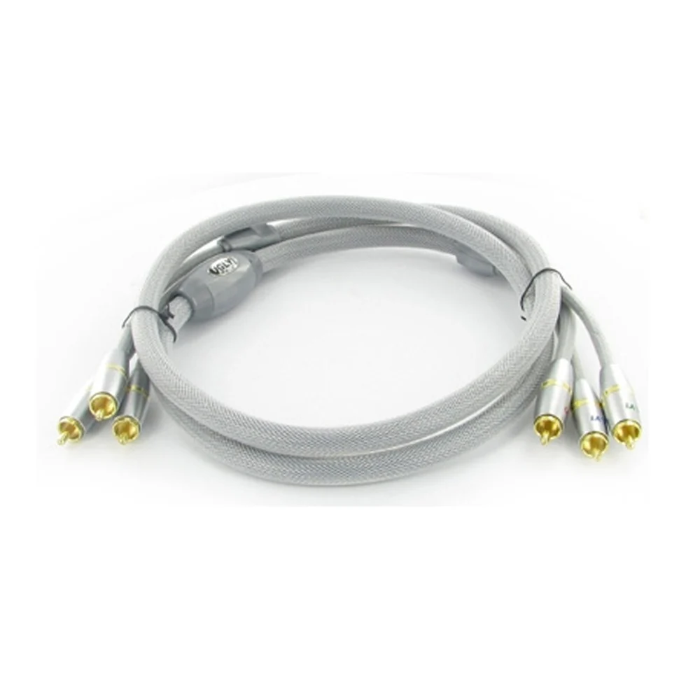 1.5m Ugly Ultra Premium Component RGB Video Cable RCA 75 Ohm Shielded OFC - Image 2
