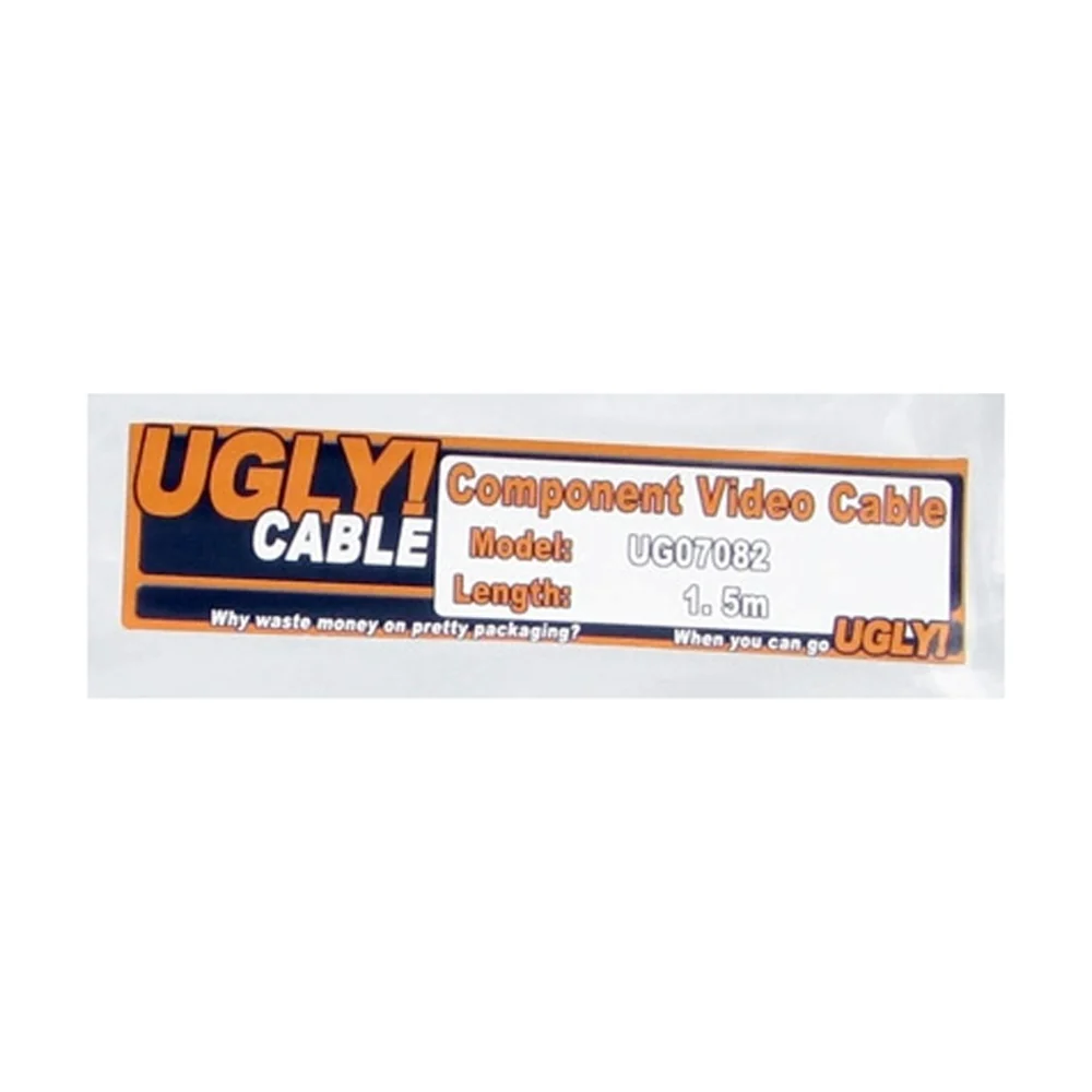 1.5m Ugly Ultra Premium Component RGB Video Cable RCA 75 Ohm Shielded OFC - Image 3