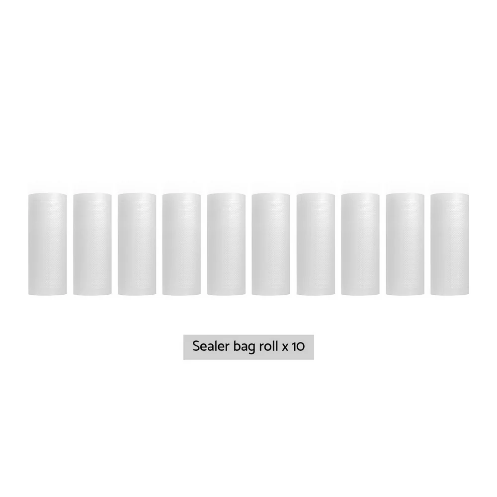 10 Rolls Food Vacuum Sealer Bags Storage Saver Heat Sealing Bag Pack 15CMX6M - Image 3