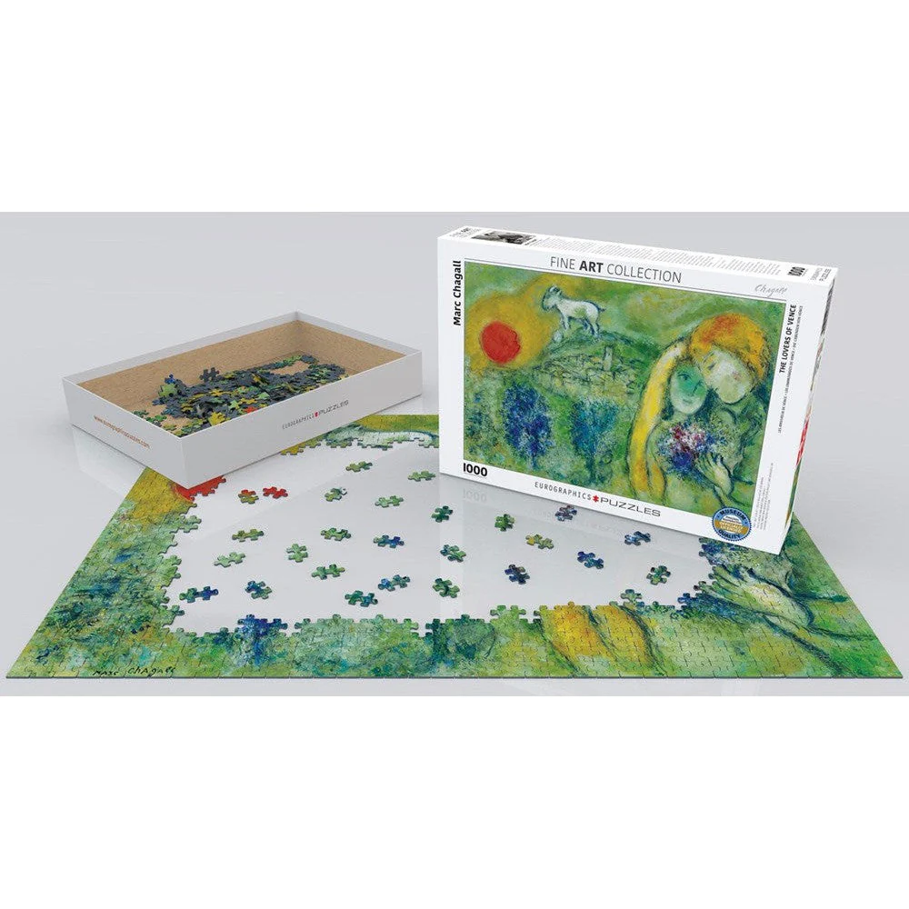1000pc Chagall Lovers Of Vence - Image 2