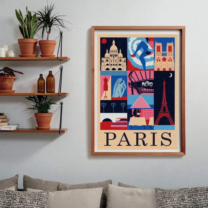 1000pc Style In The City - Paris Jigsaw Puzzle - Image 3