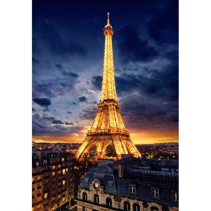 1000pc Tour Eiffel Compact Puzzle - Image 2