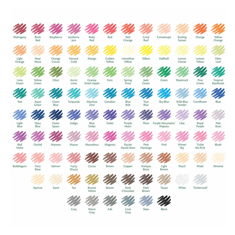 100pc Crayola Coloured Pencils 3+ - Image 6