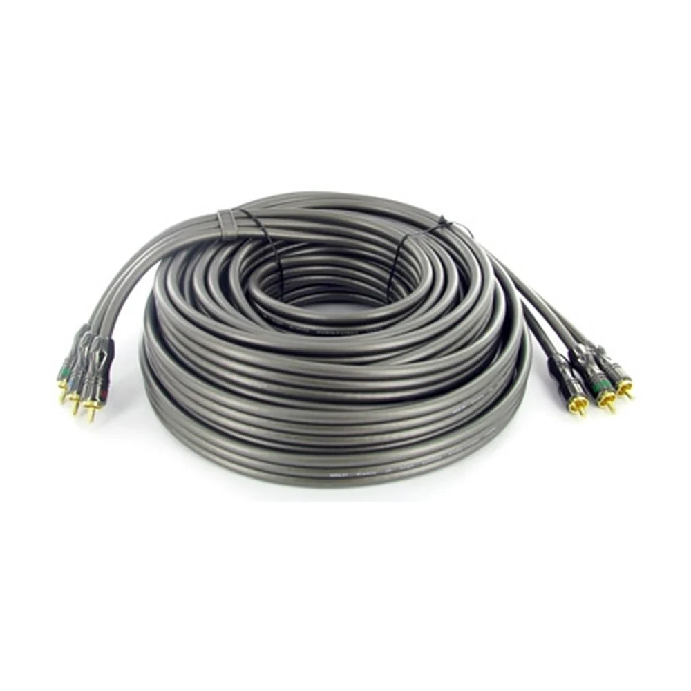 10m Ugly Premium Component RGB Video Cable 3 RCA 75 Ohm Shielded OFC Gold Plated - Image 2