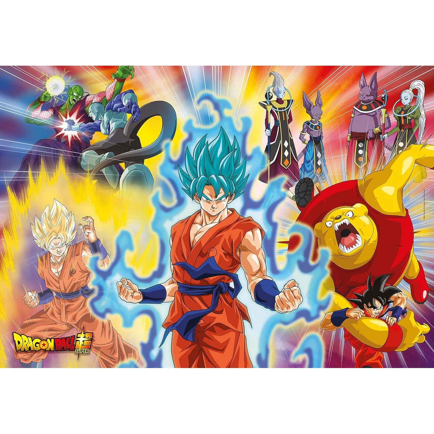 180pc Dragon Ball Super Color Puzzle #2 - Image 2