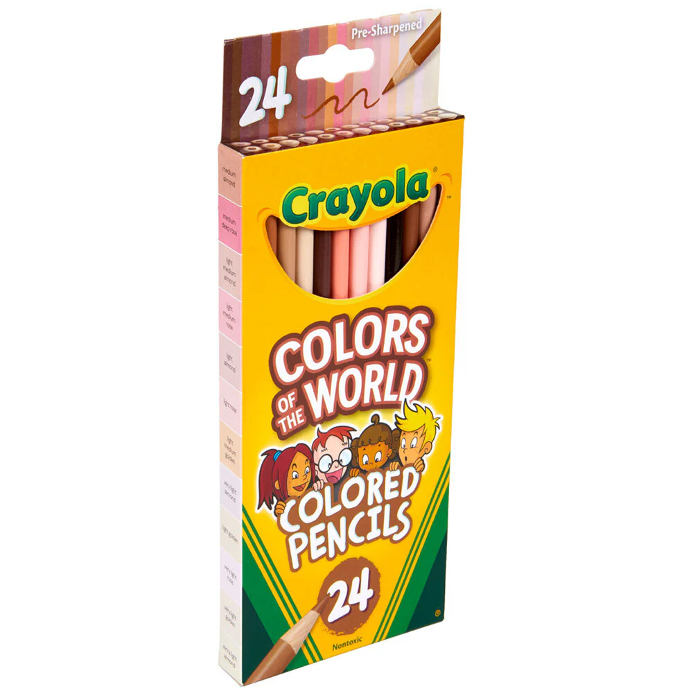 24pc Crayola Colours Of The World Pencils 3+ - Image 2