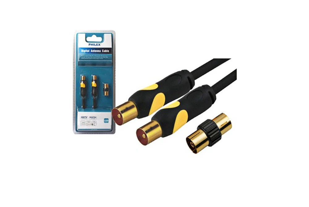3M Digital TV Antenna RG59 Coax Cable with Female-to-Female Connector - Image 2