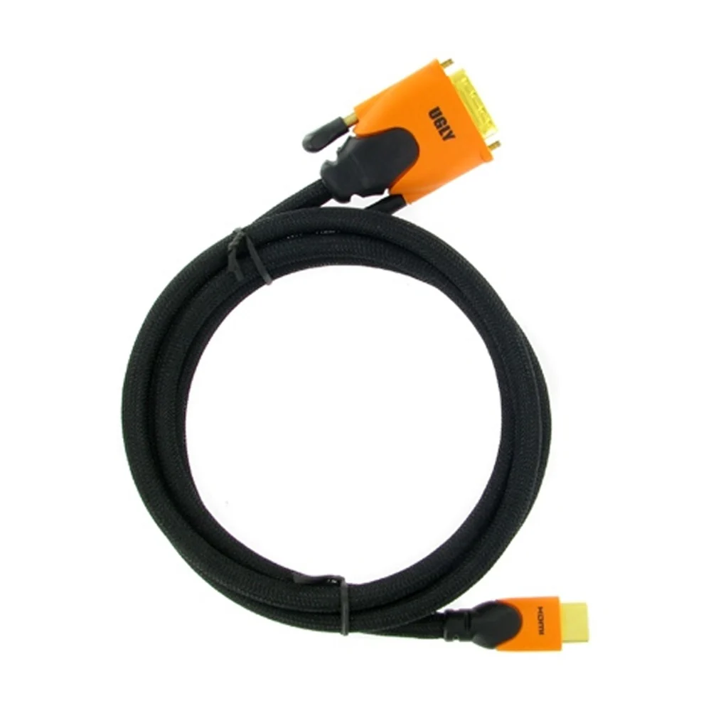 3m Ugly HDMI to DVI Digital Video Converter Cable 28 AWG Gold Plated OFC - Image 3
