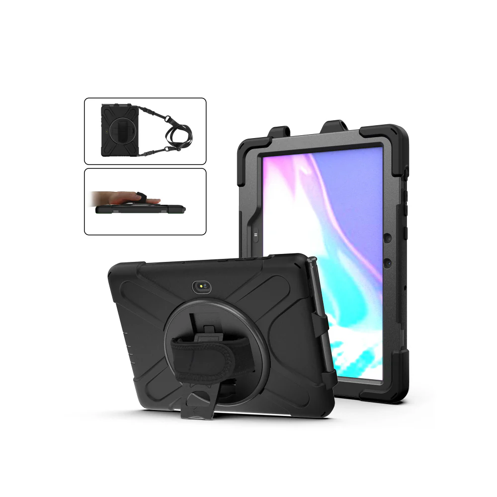 3SIXT Apache Shockproof Case for Galaxy Tab Active 4 Pro (Black) - Image 3
