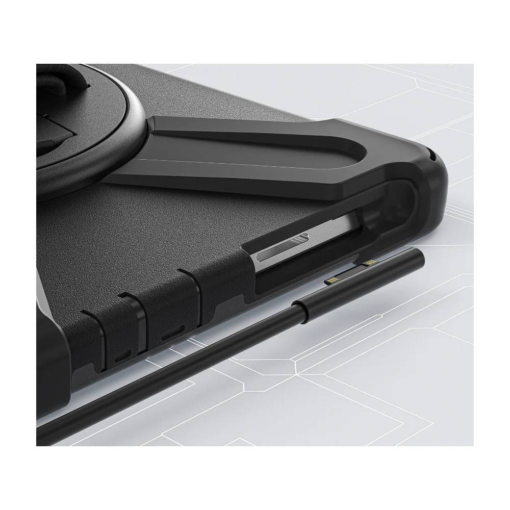 3SIXT Impact-Resistant Apache Case for Surface Go 3/4 (Black) - Image 4