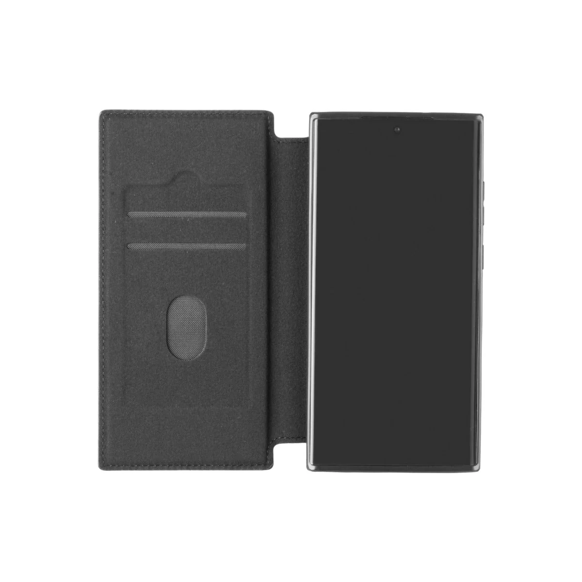 3sixT SlimFolio Phone Case for Samsung Galaxy S23 Ultra - Black - Image 3