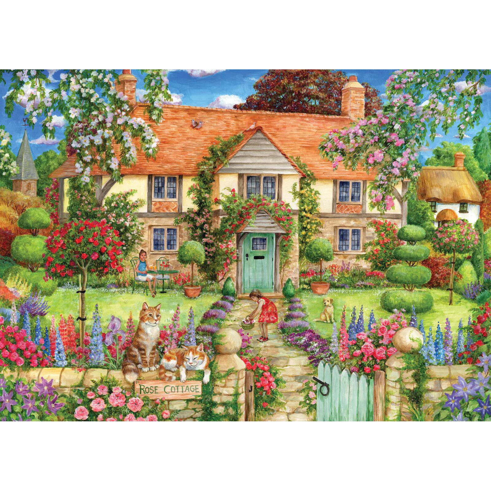 500pc XL Cottage Cuties: Rose Cottage - Image 2