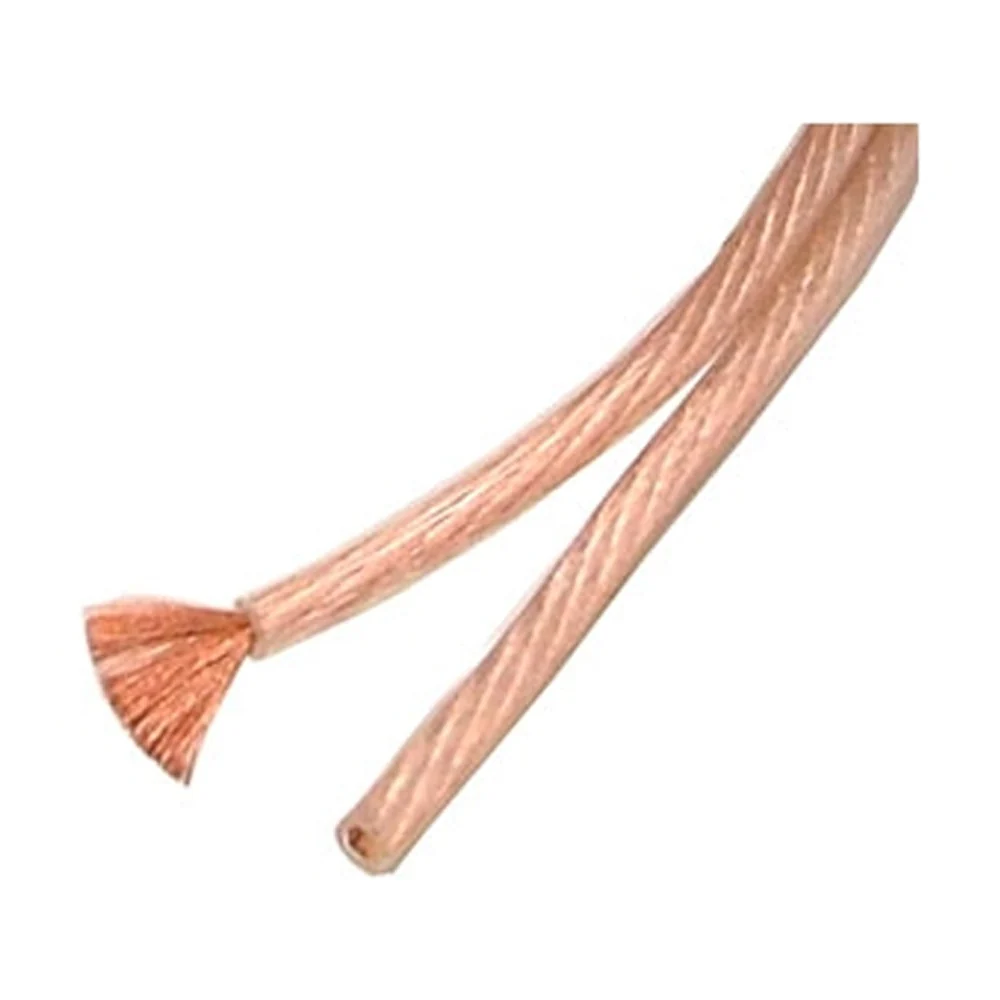 50m Ugly 12 AWG Speaker Cable 420 Strands Figure 8 Spool Hi-Fi Home Theatre - Image 3