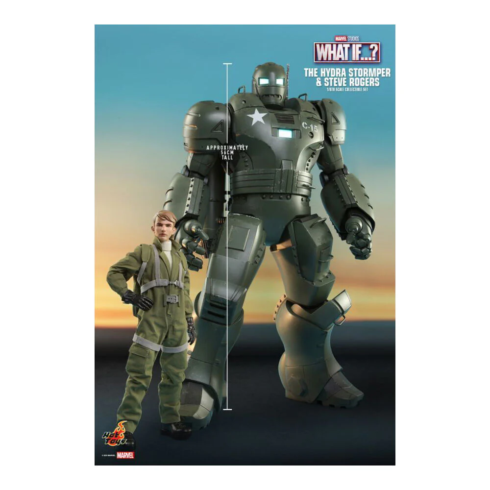 56cm What If Steve Rogers & Hydra Stomper Collectable Action Figure - Image 2