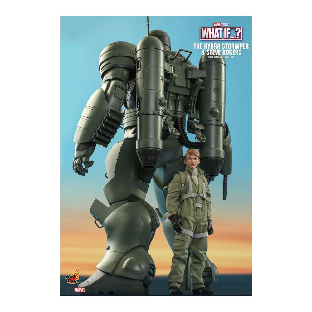 56cm What If Steve Rogers & Hydra Stomper Collectable Action Figure - Image 5