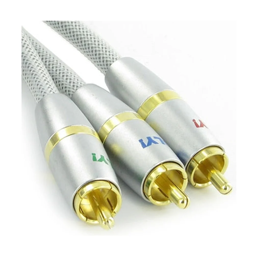 5m Ugly Ultra Premium Component RGB Video Cable 3 RCA OFC Shielded Gold Plated - Image 2