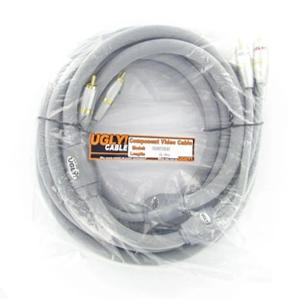 5m Ugly Ultra Premium Component RGB Video Cable 3 RCA OFC Shielded Gold Plated - Image 3
