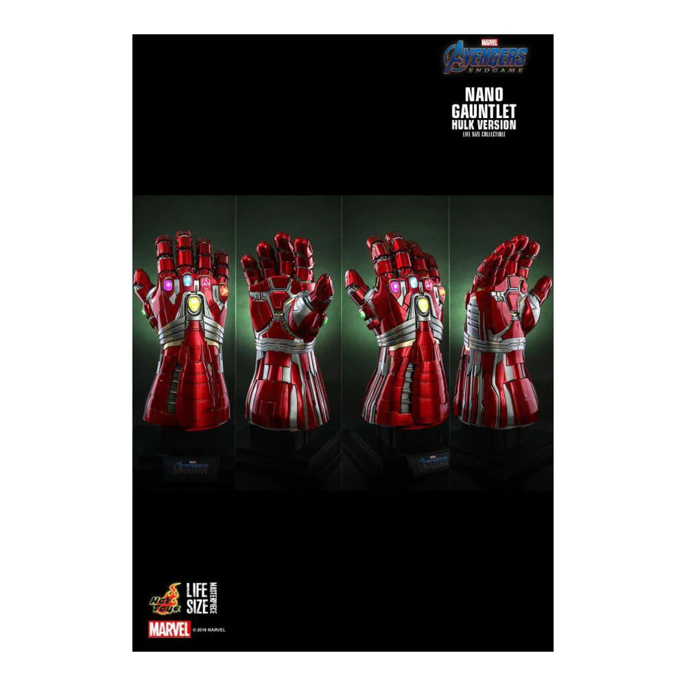 71cm Avengers 4 Endgame Nano Gauntlet Hulk Version 1:1 Scale Replica - Image 4