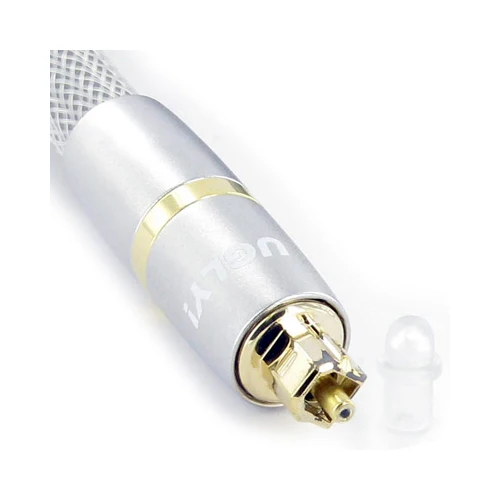 75cm Ugly Ultra Premium Toslink Optical Fibre Digital Audio Cable Gold Plated - Image 3