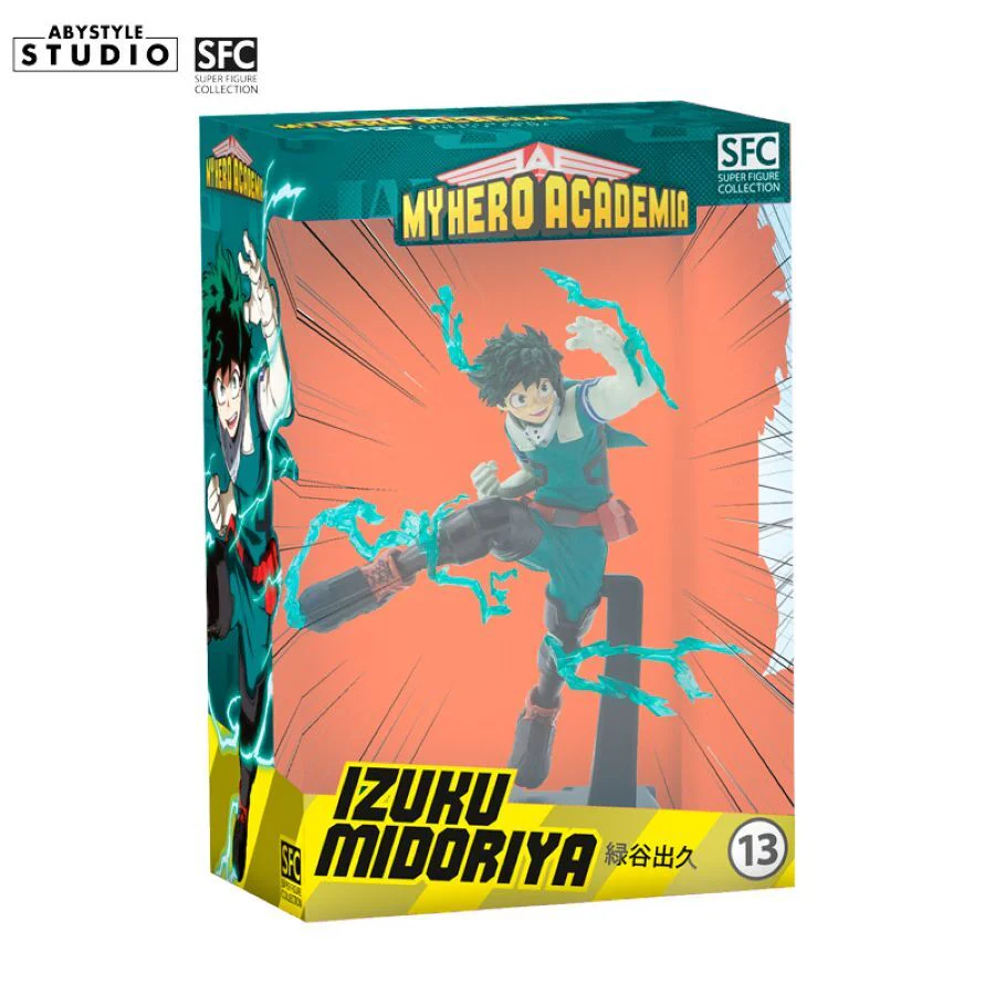 Abystyle My Hero Academia Izuku One for All Action Figure Toy 1:10 Scale - Image 7