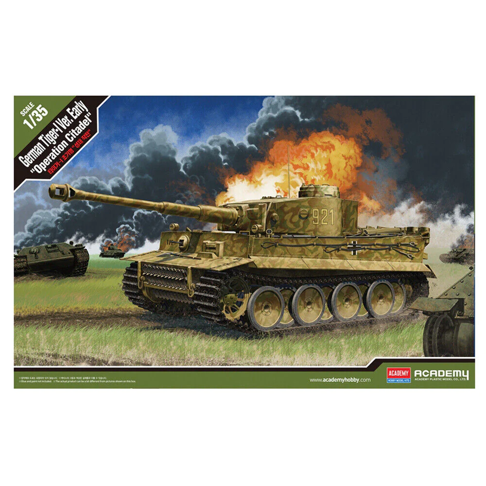 Academy 1/35 German TigerI ver. Early Operation Citadel - Image 5