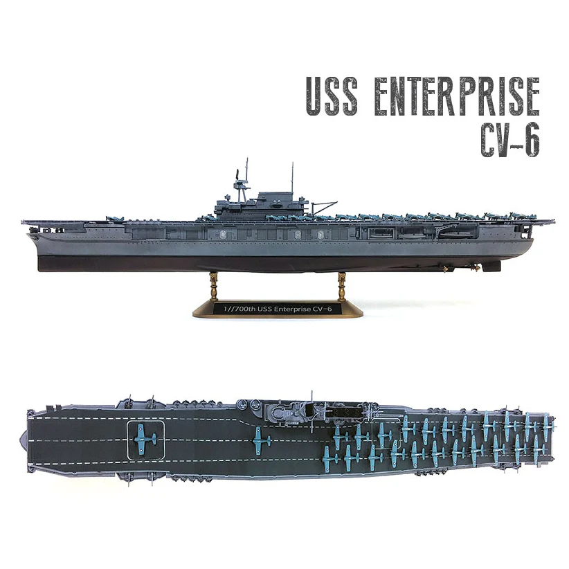 Academy 1/700 USS Enterprise CV-6 ''Battle of Midway'' - Image 4