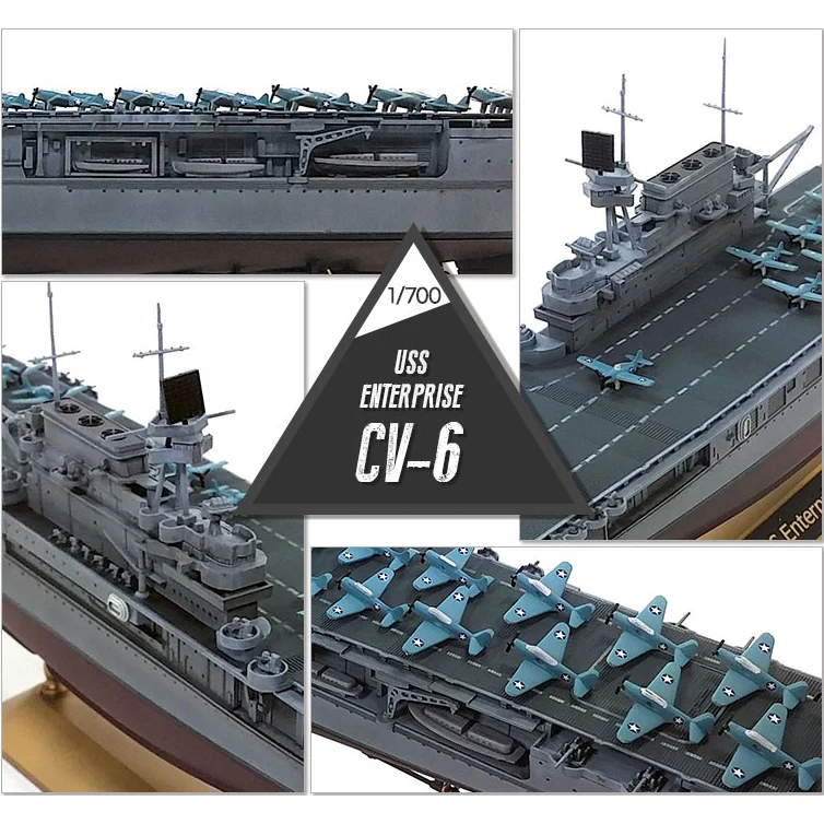 Academy 1/700 USS Enterprise CV-6 ''Battle of Midway'' - Image 6