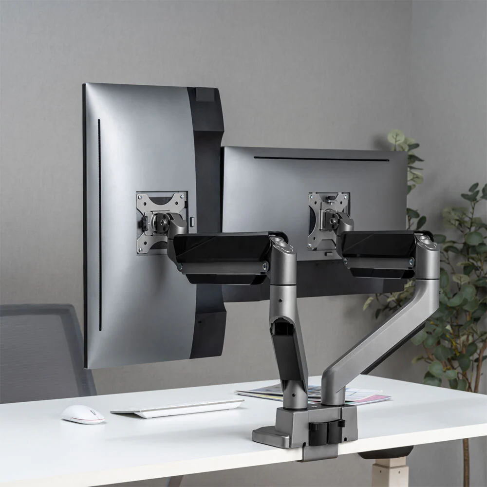 Activiva Heavy Duty Dual Monitor Gas Spring Monitor Arm - Image 2