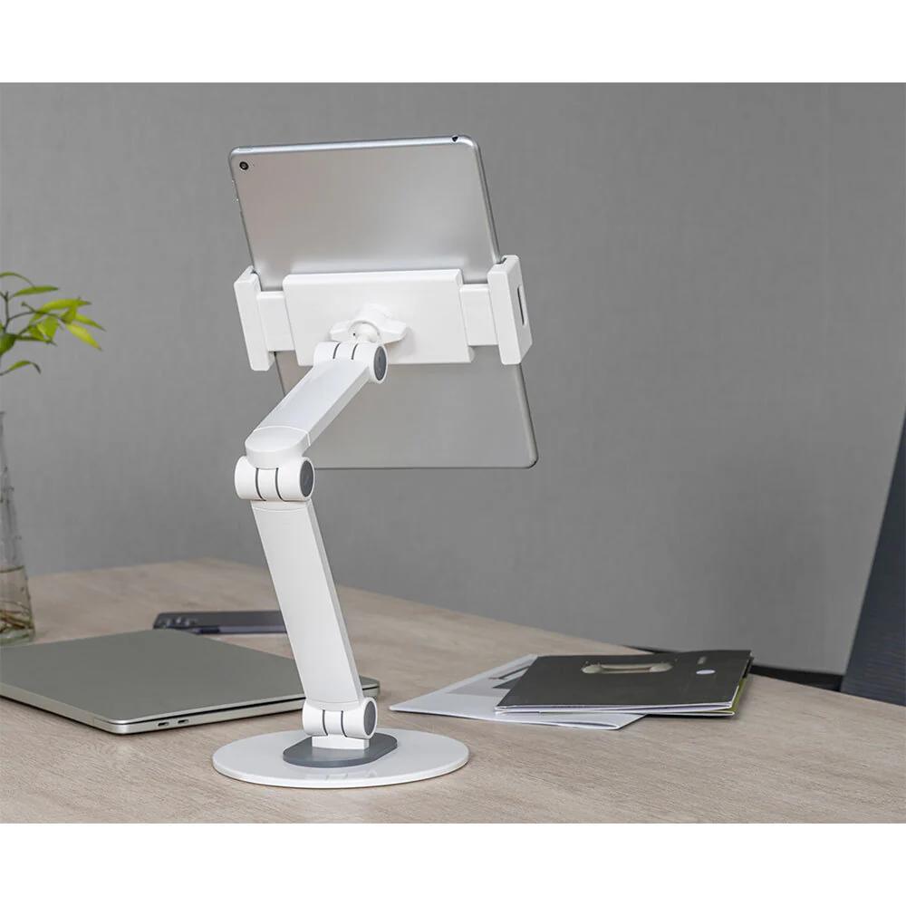 Activiva Universal iPad & Tablet Tabletop Stand 4.7"-12.9" (White) - Image 6