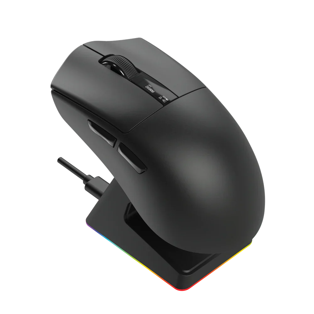 Aftershock Combo Kit (Oden 75 Black Keyboard, Sliver+ XXL RGB Mouse Pad, M1 Pro Black Wireless Mouse) - Image 7