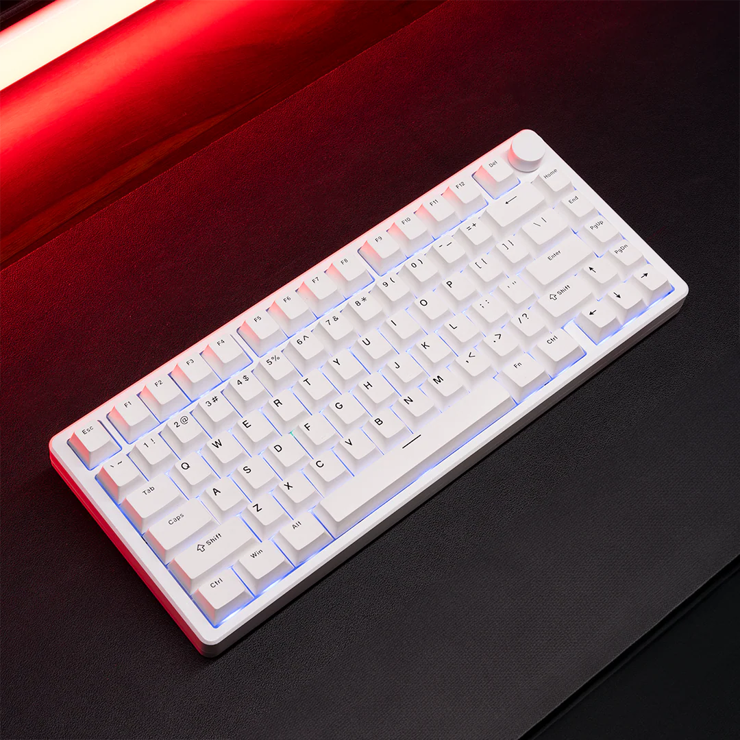 Aftershock Combo Kit – Oden 75 White Keyboard, Sliver+ XXL RGB Gaming Mouse Pad & M1 Pro White Wireless Mouse - Image 7