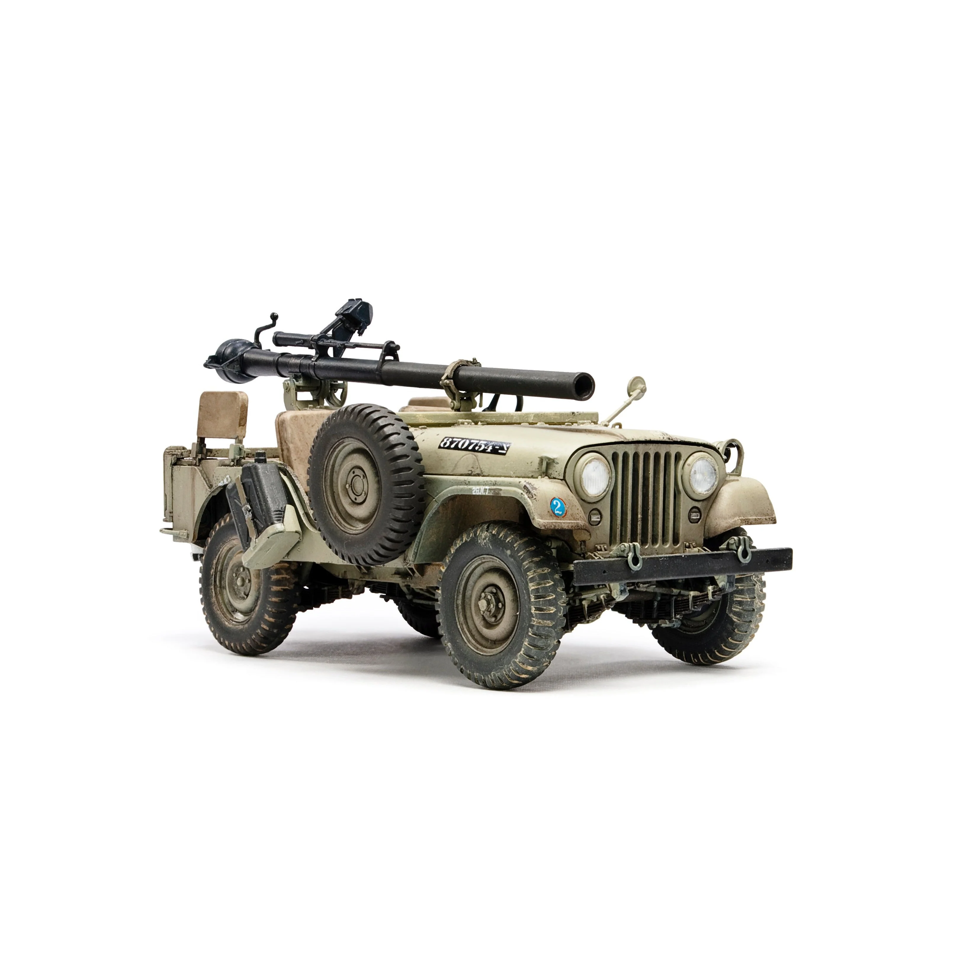 AFV Club 1/35 IDF M38A1 Series Recon/Fire Support Jeep (2 Models Set)