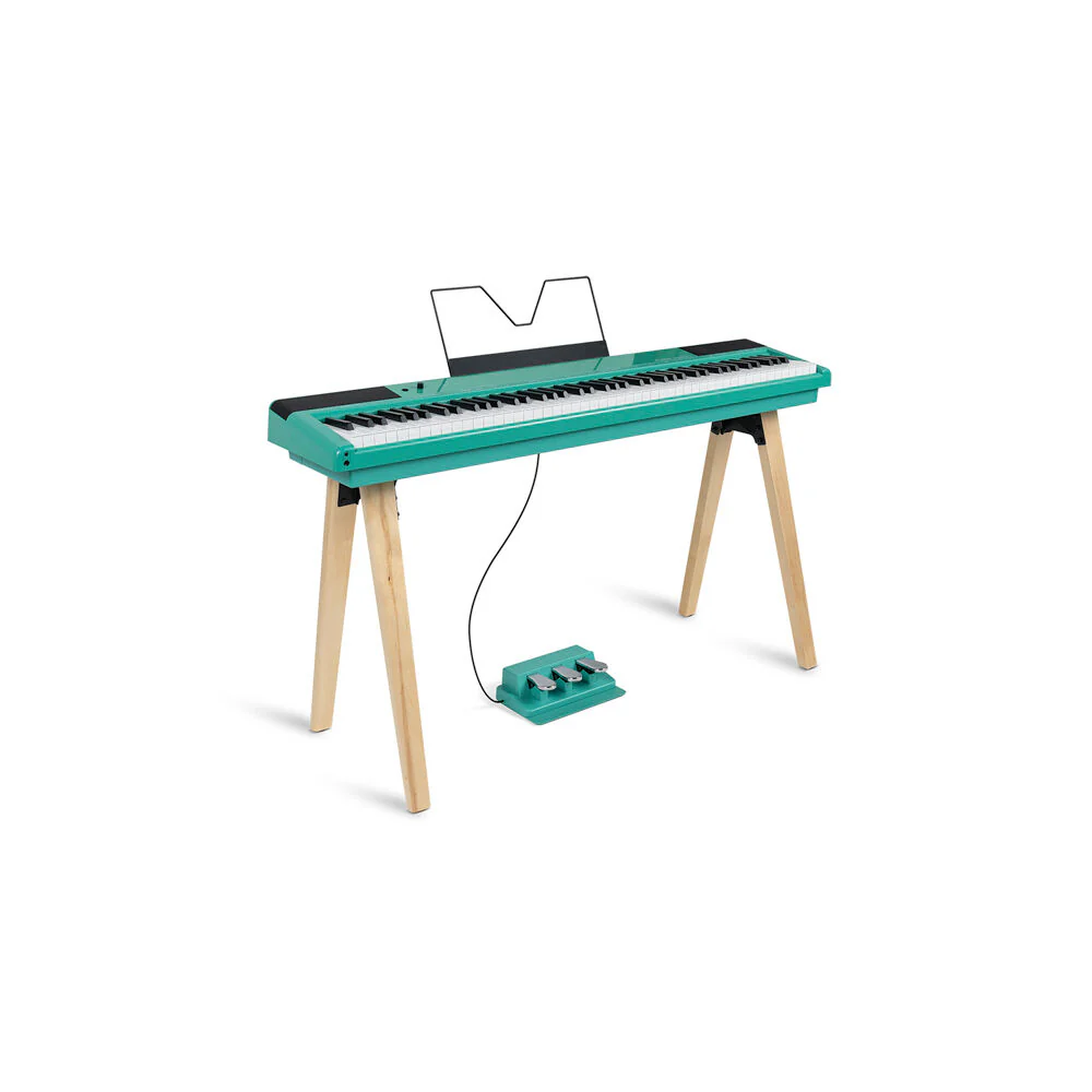 Alesis Recital Home 88 Key Digital Piano - Turquoise - Image 5