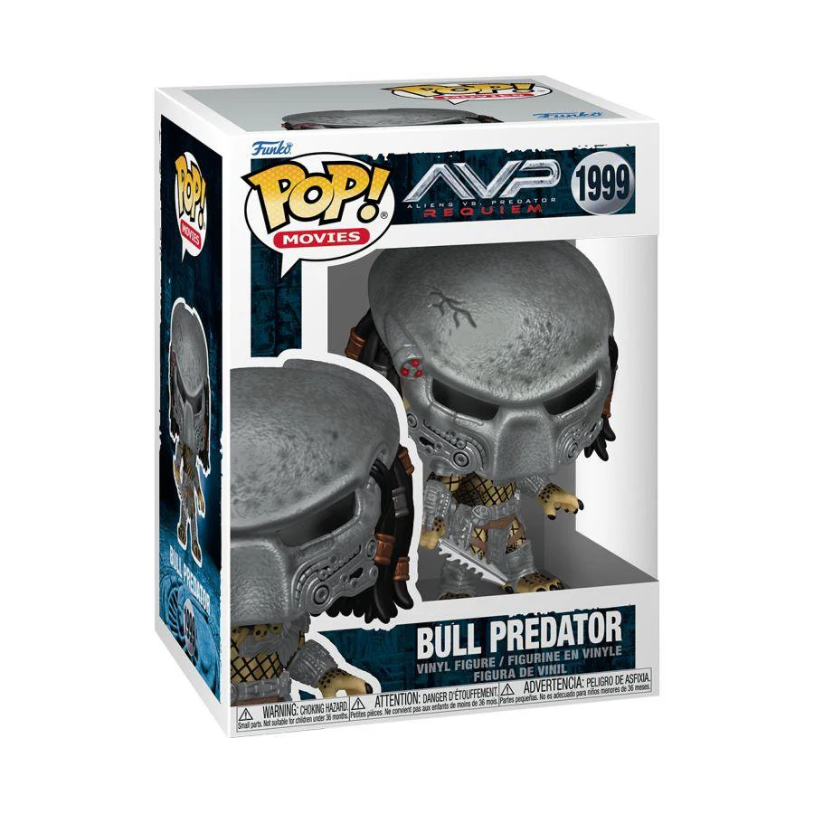 Alien Vs Predator: Requiem - Bull Predator Pop! Vinyl - Image 2