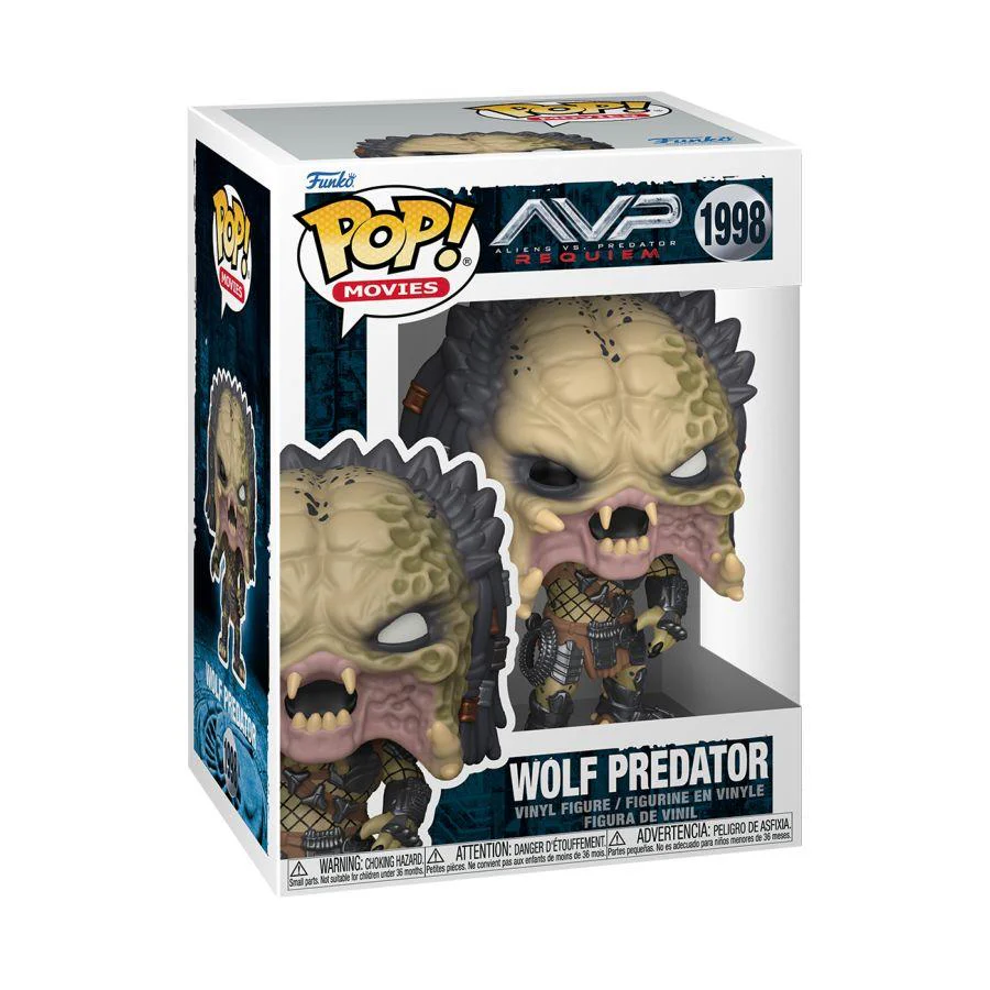 Alien Vs Predator: Requiem - Wolf Predator Pop! Vinyl - Image 2