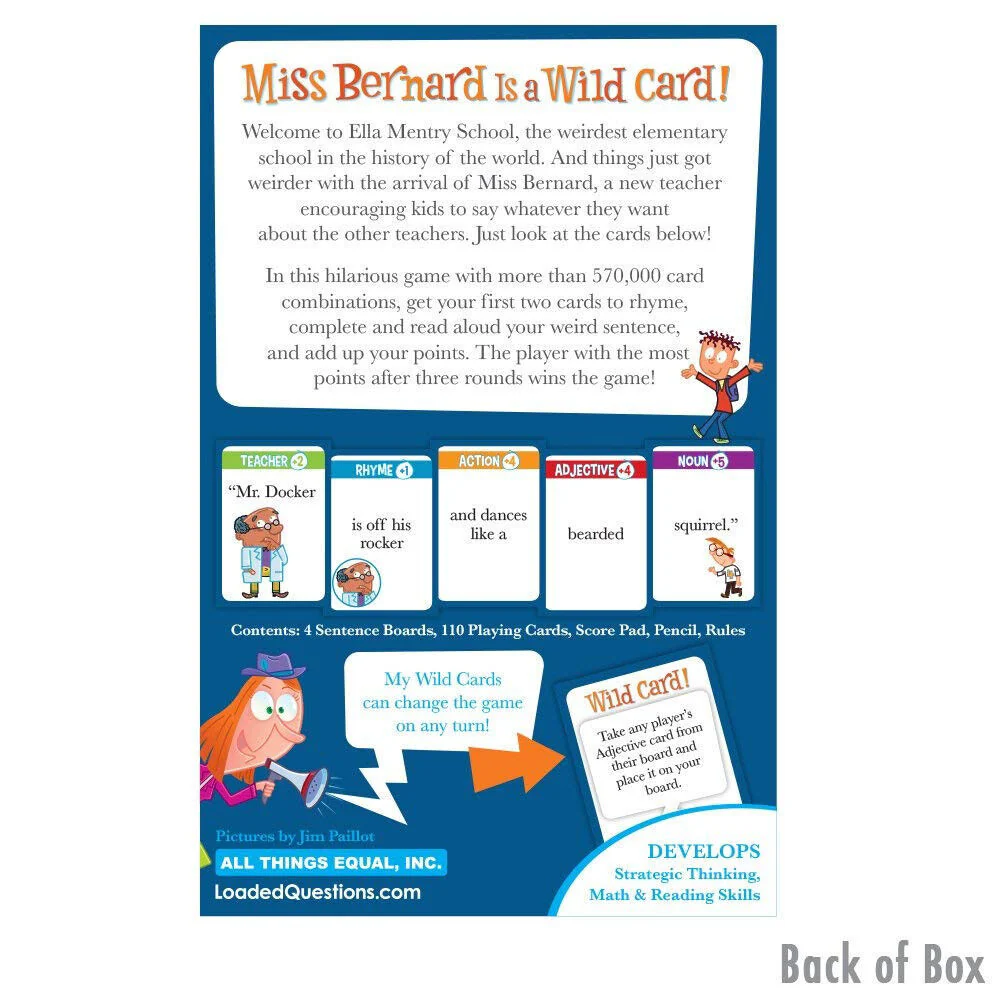 All Things Equal Miss Bernard Is A Wild Card My Weird School Game Kids 6y+ - Image 2