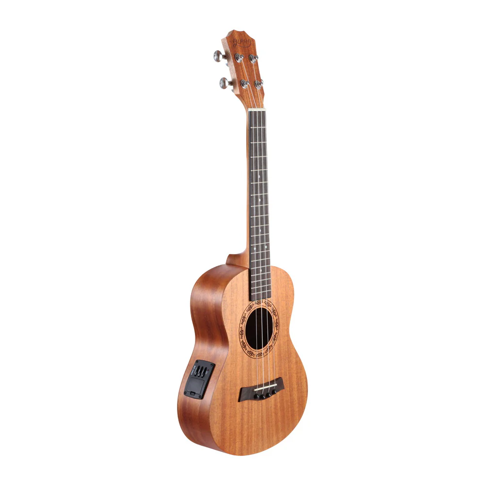 Alpha 26" Ukulele Equaliser Natural Mahogany Tenor Beginner Gift with Bag - Image 3