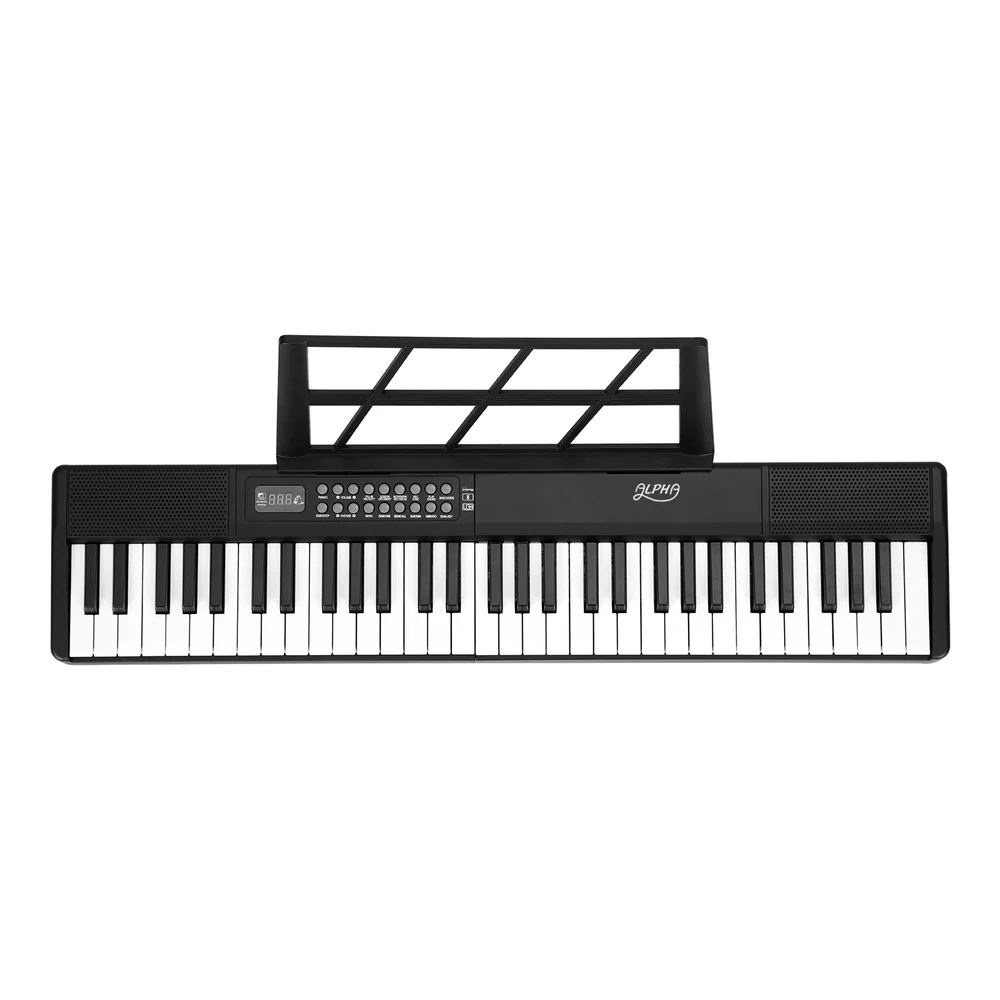 Alpha 61 Keys Foldable Electronic Piano Keyboard Digital Electric with Carry Bag - Image 3