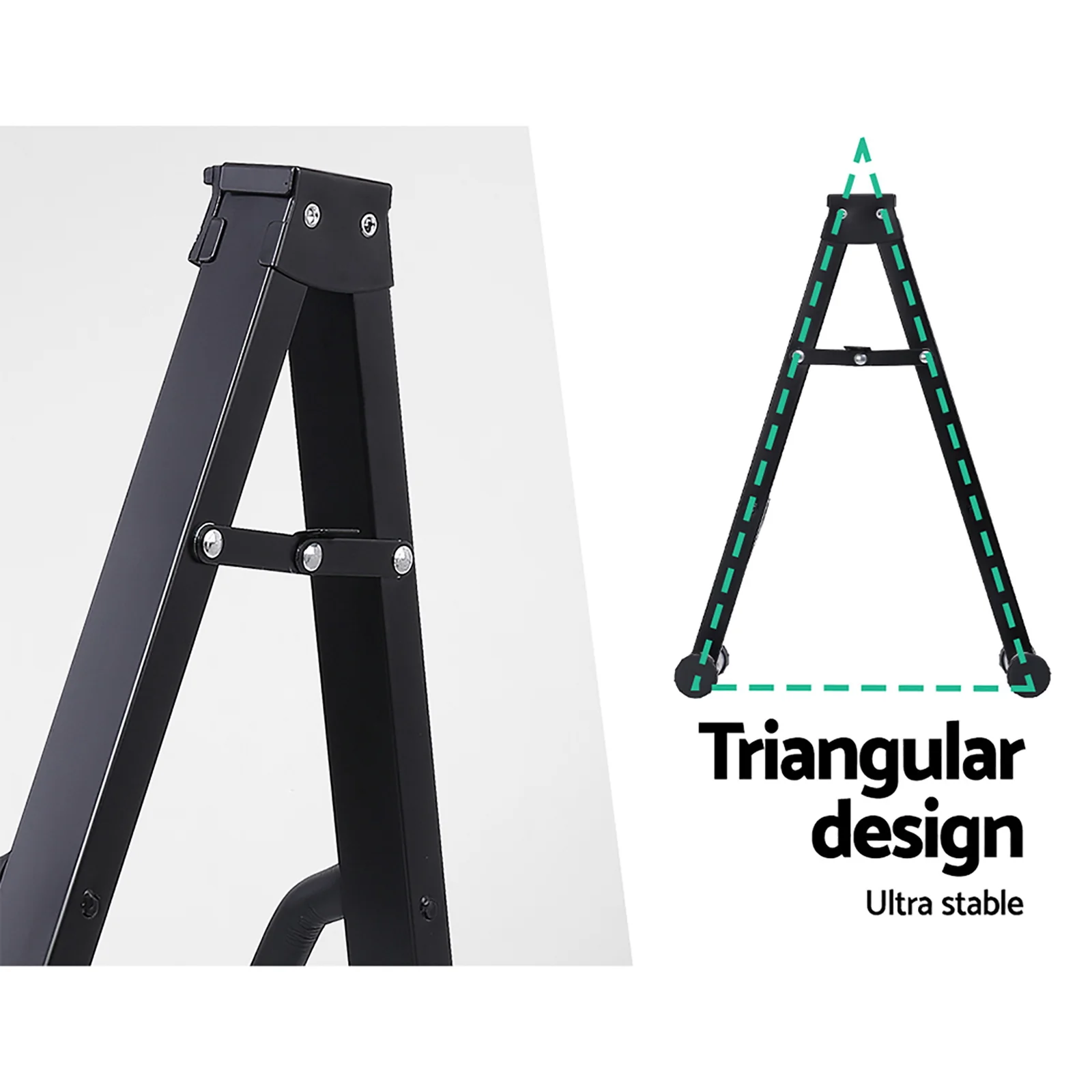 Alpha Guitar Stand Folding Portable Floor Rack Holder - Image 4