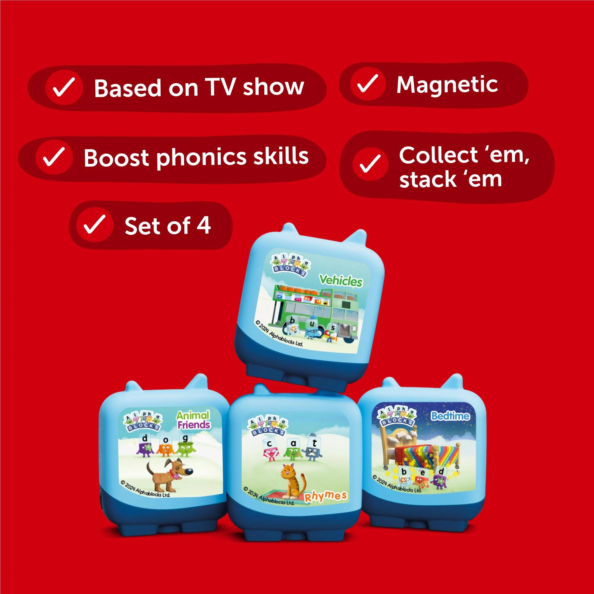 Alphablocks - Alphablocks Clever Pocket Tonie - Image 2