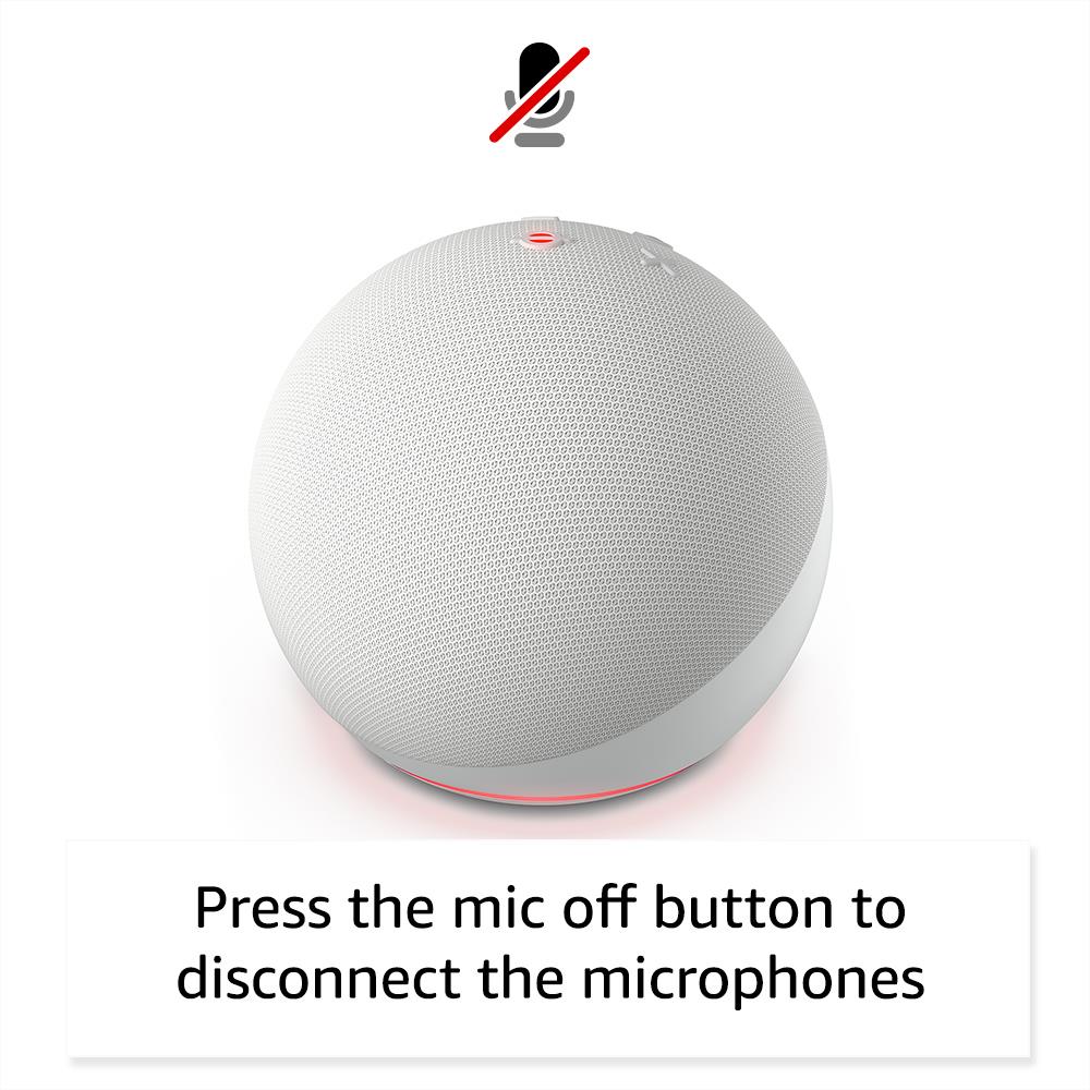 Amazon Echo Dot  Smart Speaker & Alexa 5th Gen (Glacier White) - Image 10