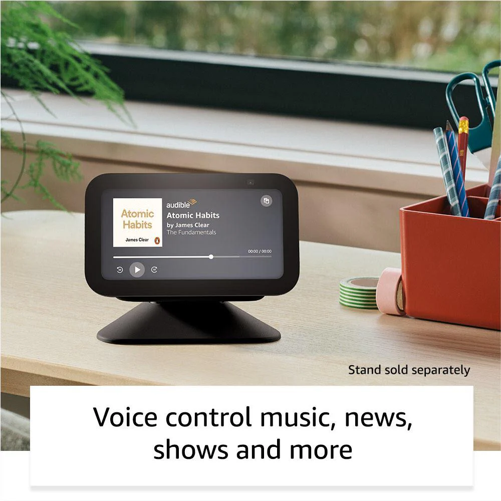 Amazon Echo Show 5 with Alexa [3rd Gen] (Charcoal) - Image 5