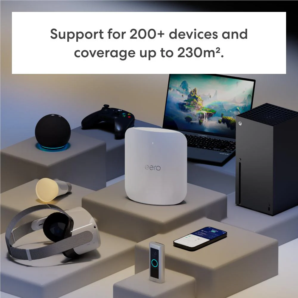 Amazon eero Max 7 TrueMesh Wi-Fi 7 Tri-Band Router - Image 5