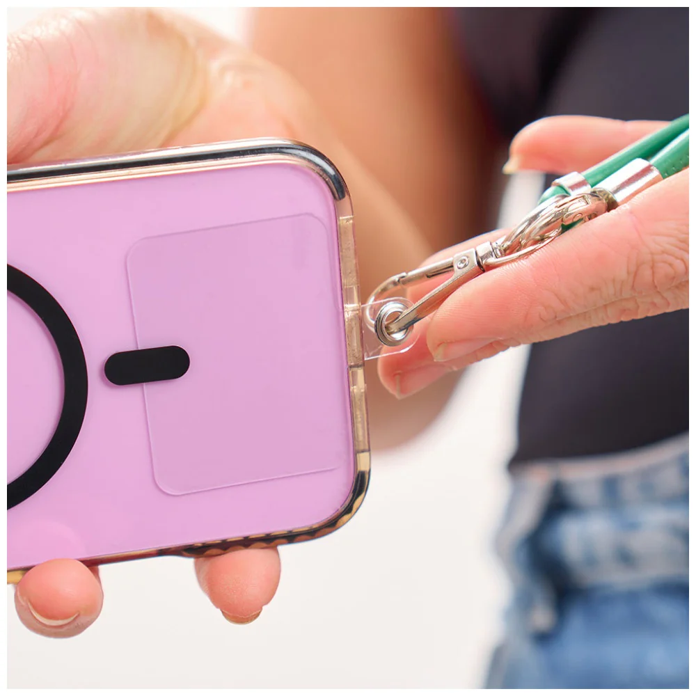 Annabel Trends Snapstrap Phone Accessory Lanyard with Adjustable Strap (Light Pink) - Image 5