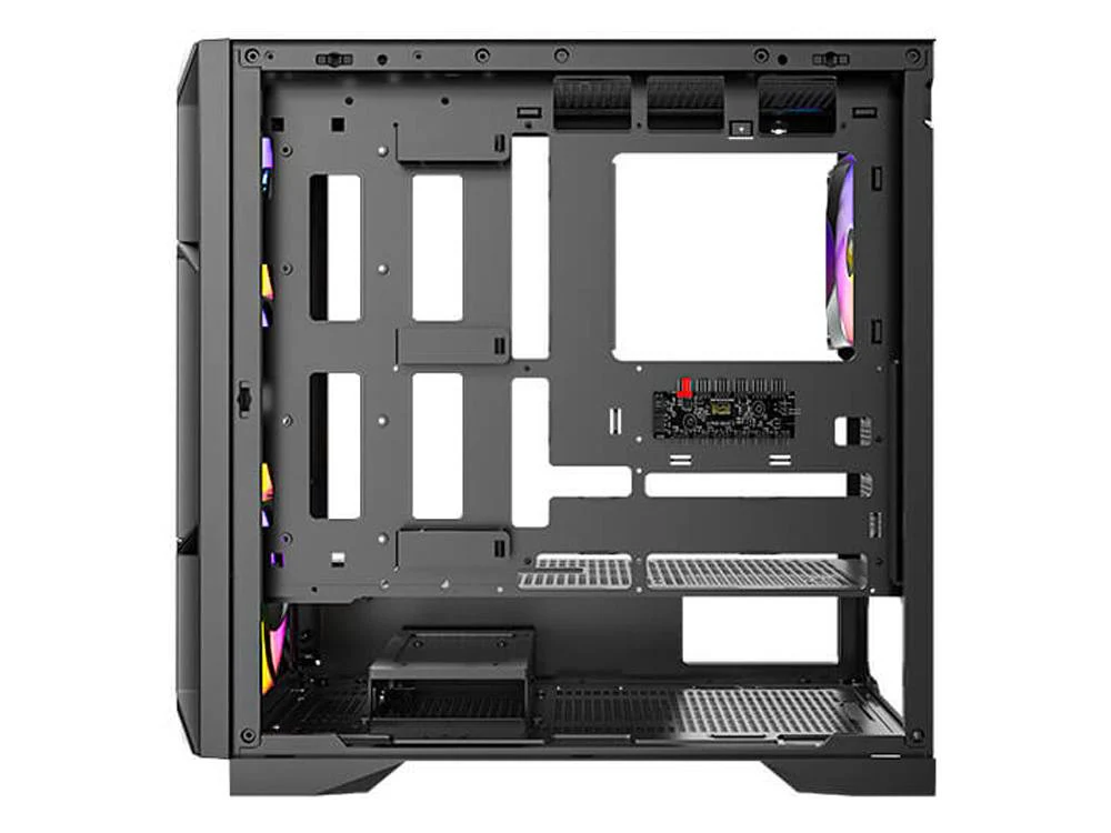 Antec AX1000 ARGB Mid-Tower Gaming Case - Black - Image 6