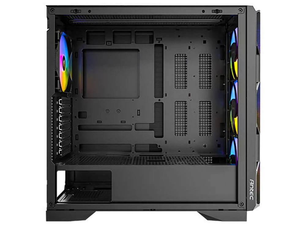 Antec AX1000 ARGB Mid-Tower Gaming Case - Black - Image 7