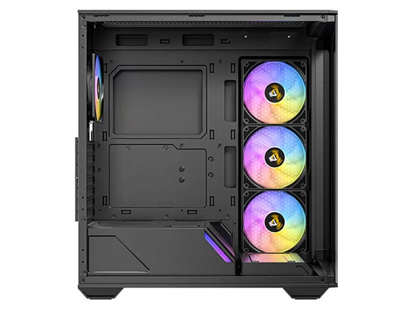 Antec C3 ARGB Panoramic Tempered Glass Mid-Tower ATX Case (Black) - Image 6