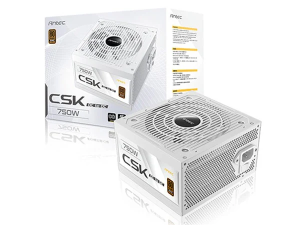 Antec CSK DC 750W 80+ Bronze PCIE 5.1 Power Supply (White) - Image 9